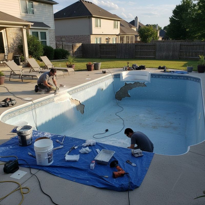 Local Fiberglass Tub Repair pros at work